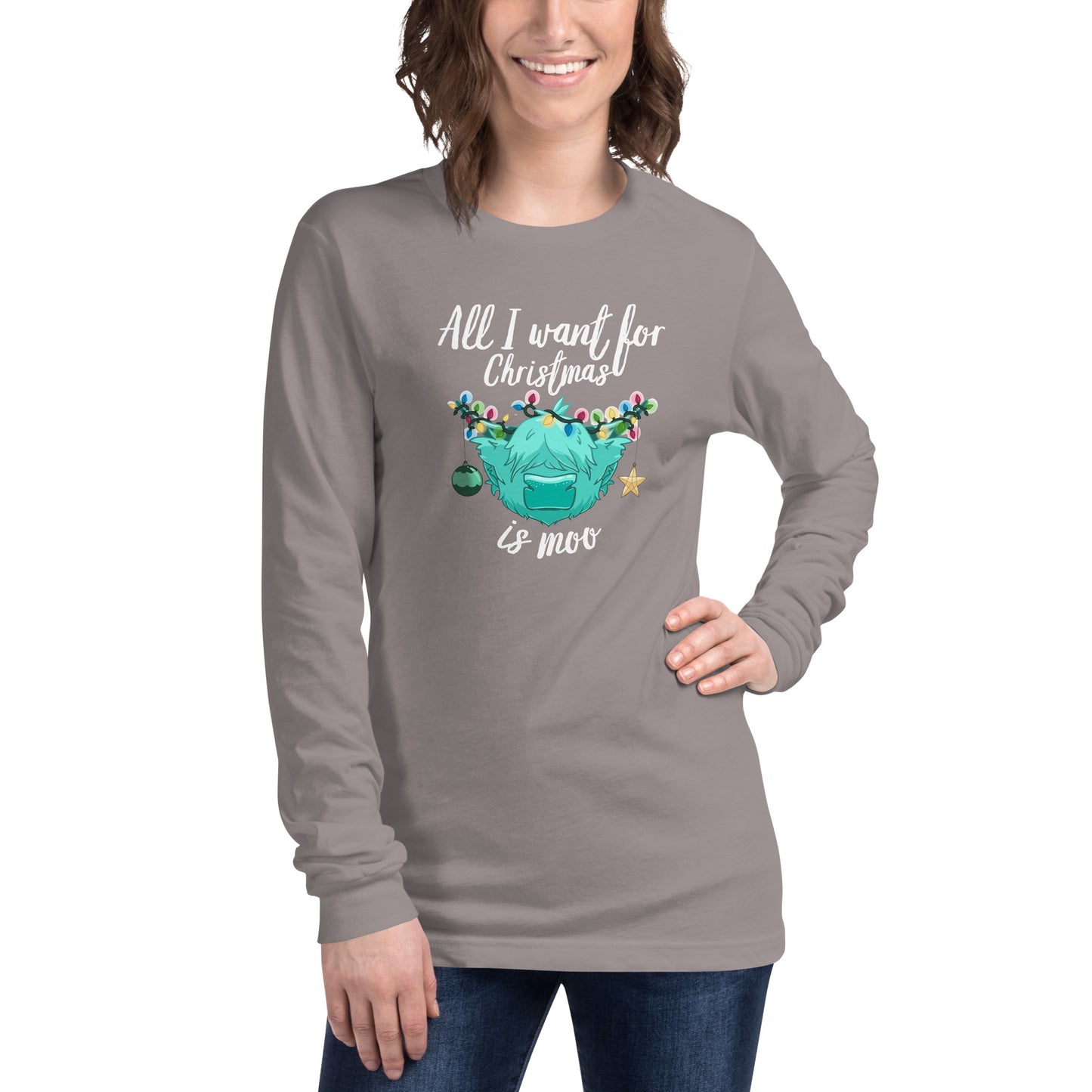 All I Want Xmas Unisex Long Sleeve Tee