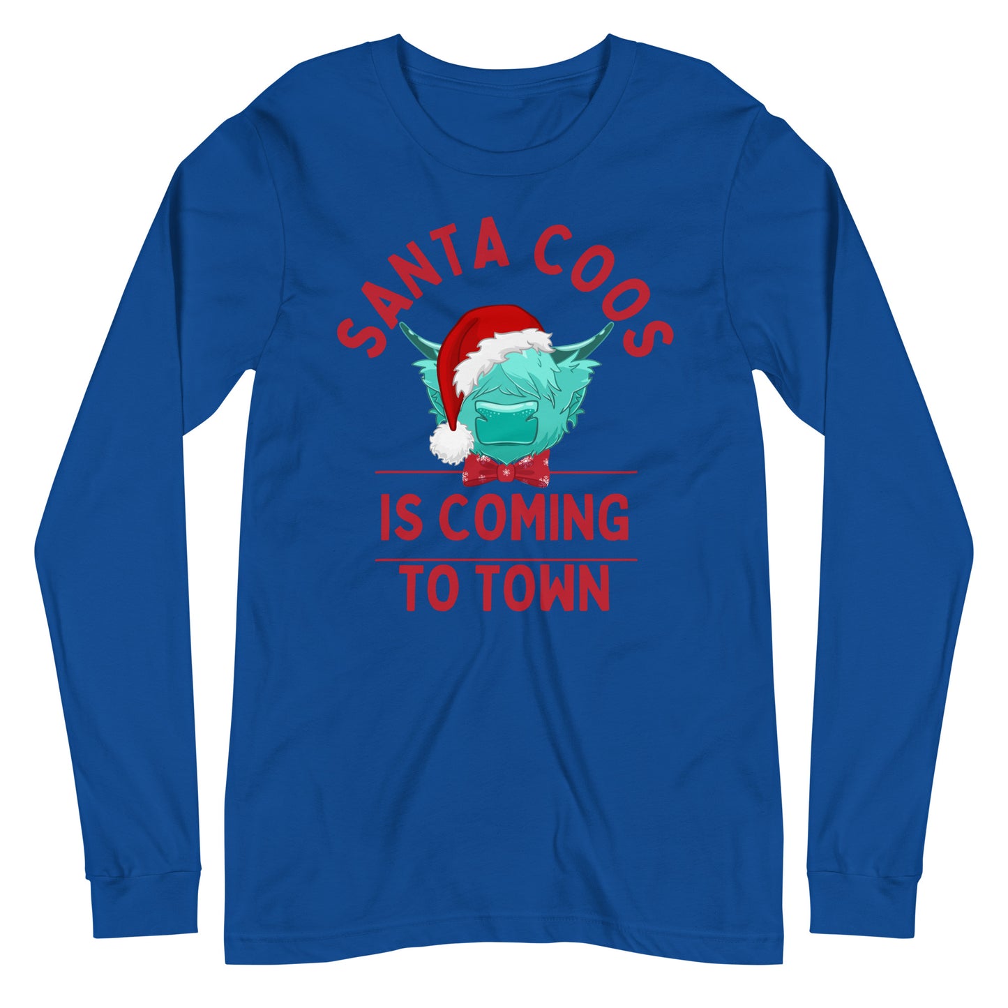 Santa Coos Unisex Long Sleeve Tee