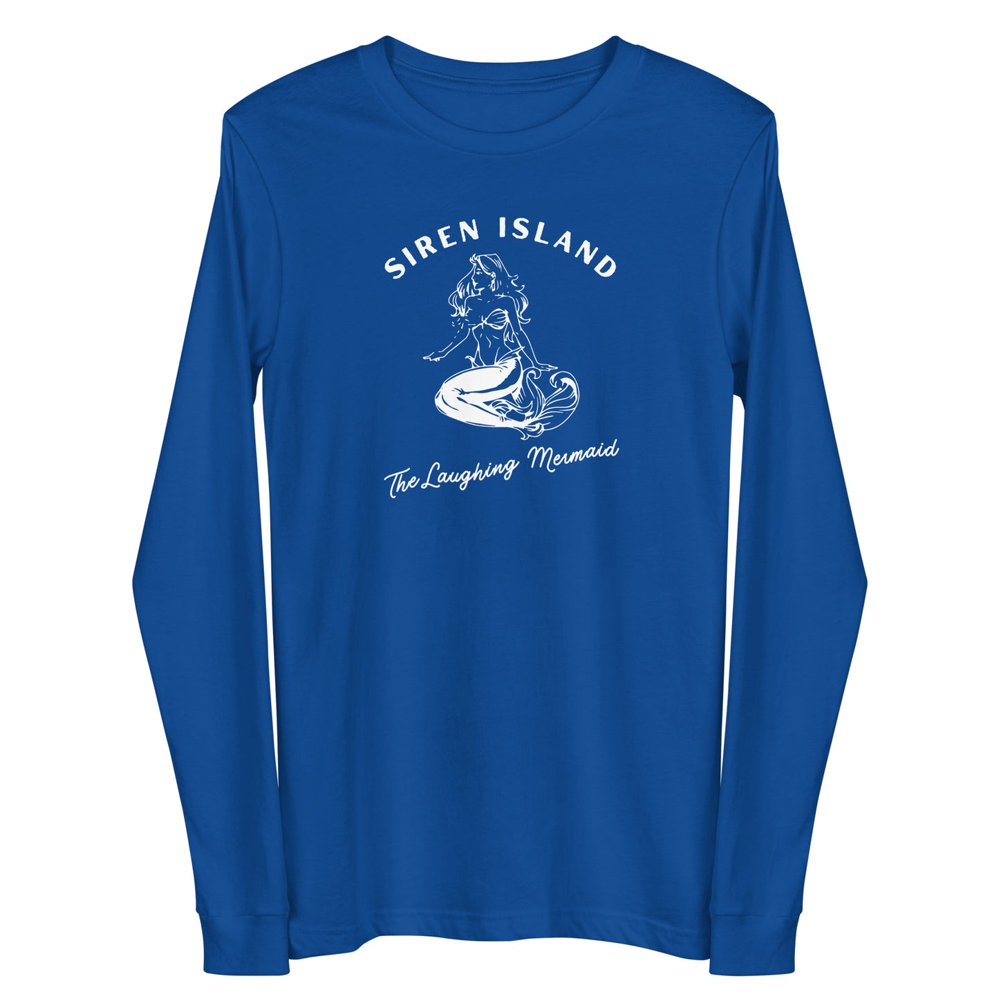 Siren Island Mermaid Unisex Long Sleeve Tee