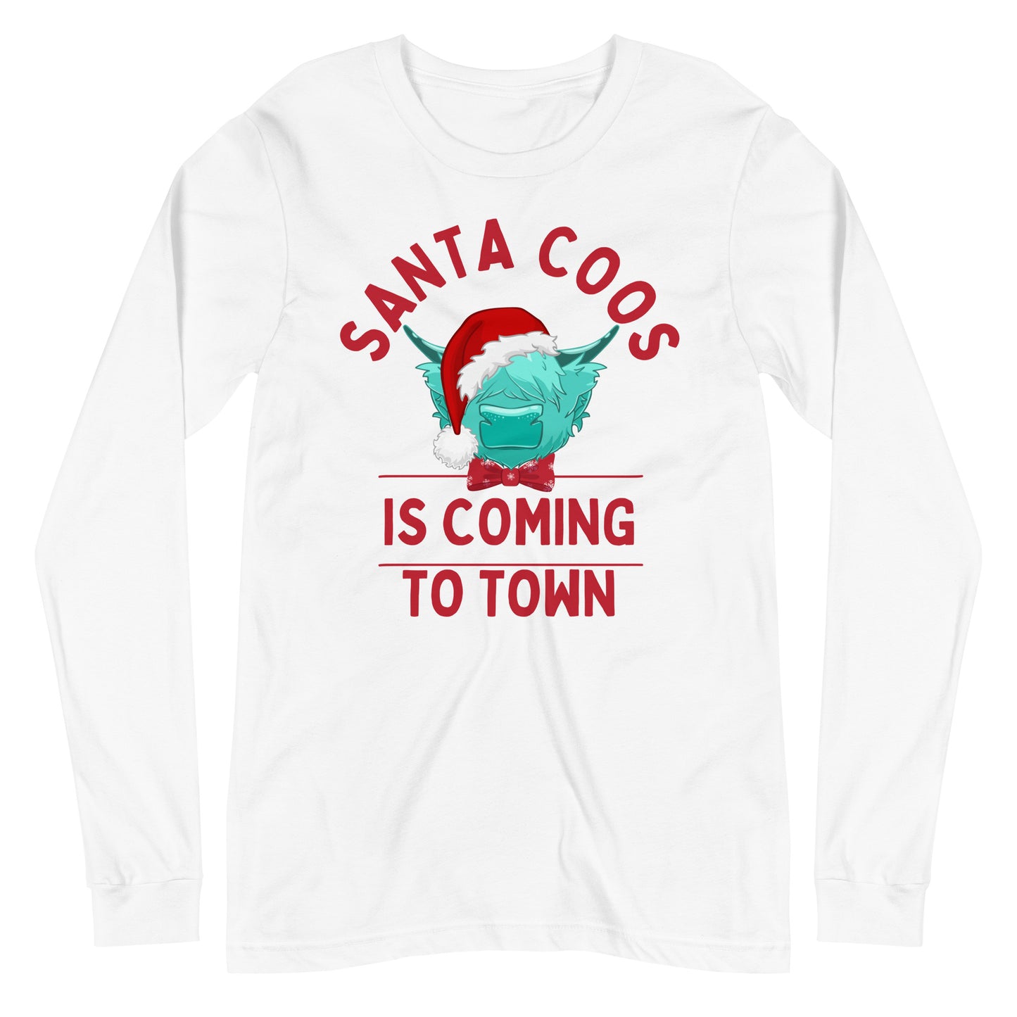 Santa Coos Unisex Long Sleeve Tee