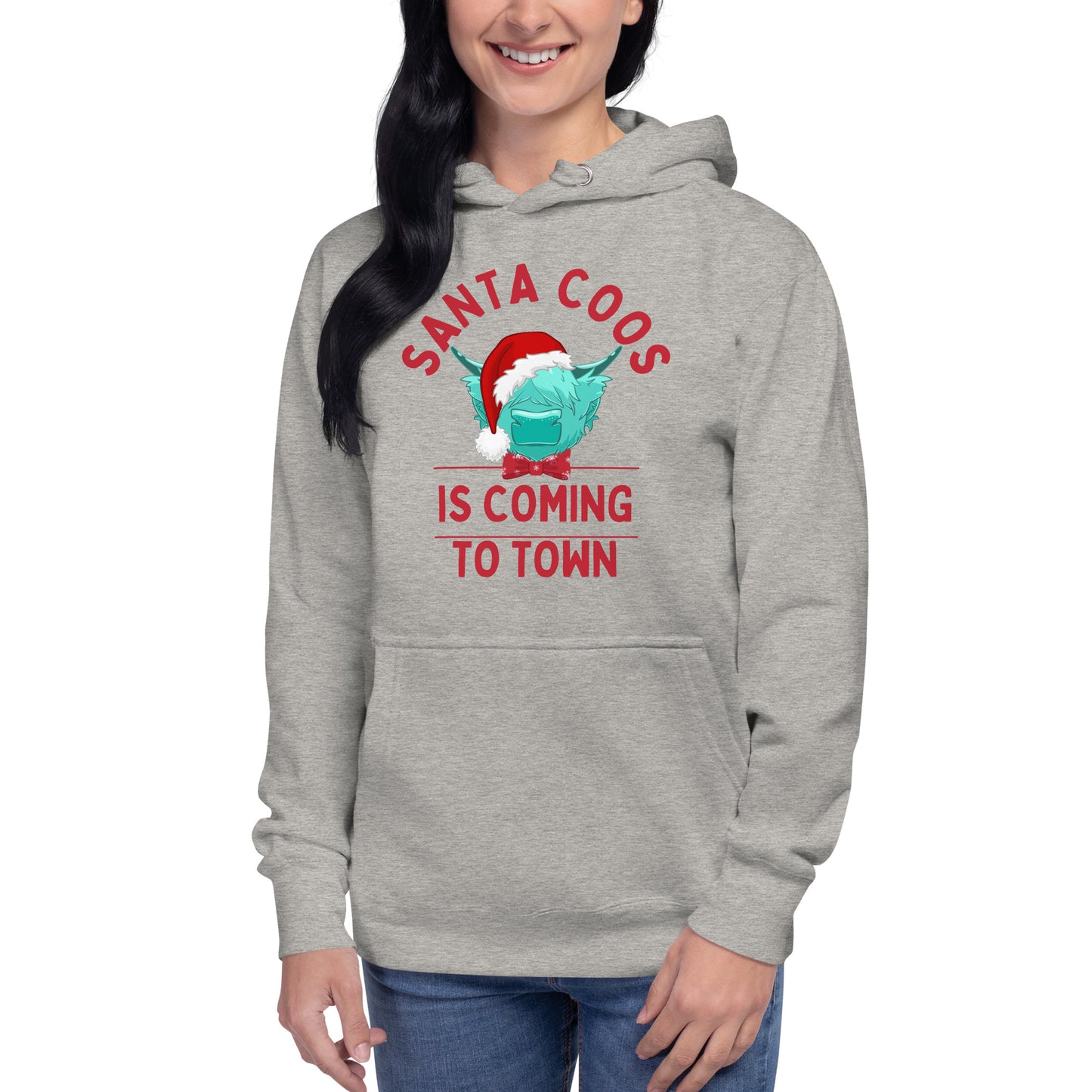 Santa Coos Unisex Hoodie