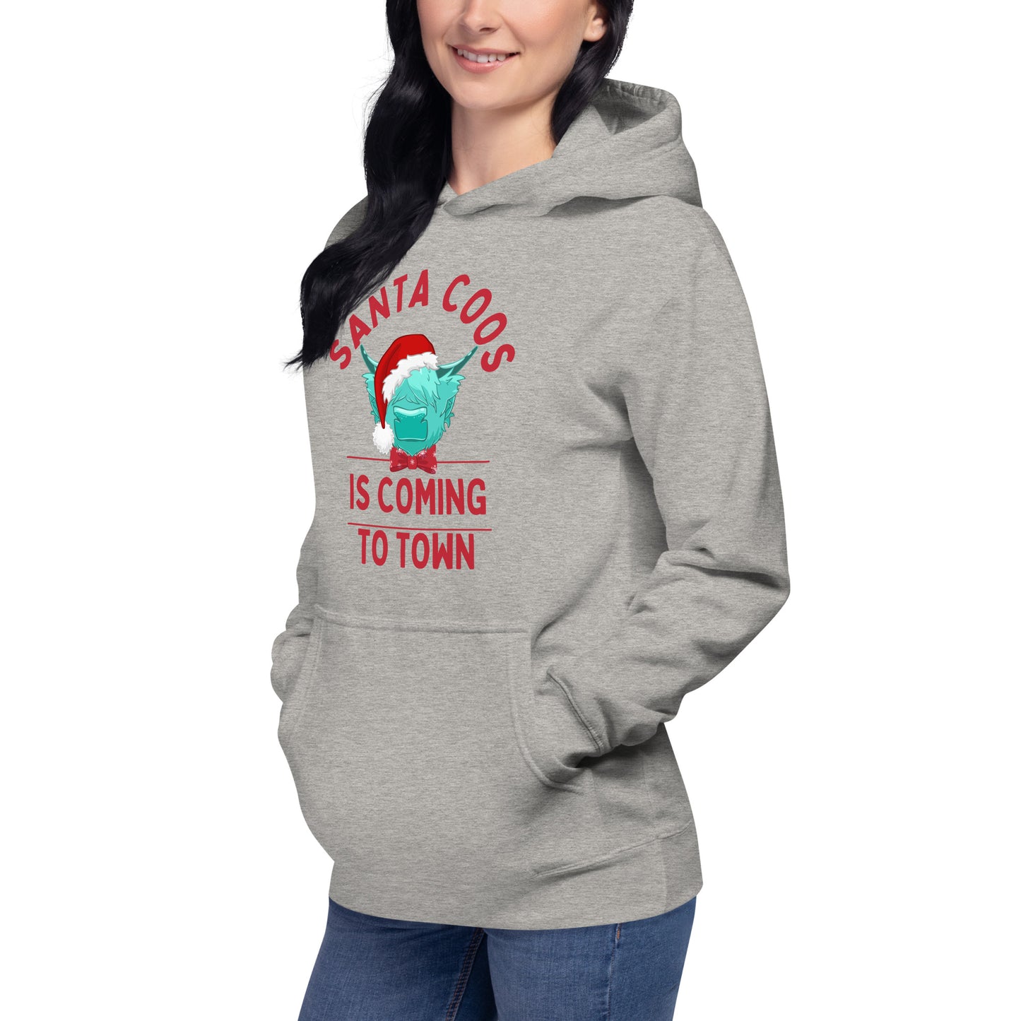 Santa Coos Unisex Hoodie