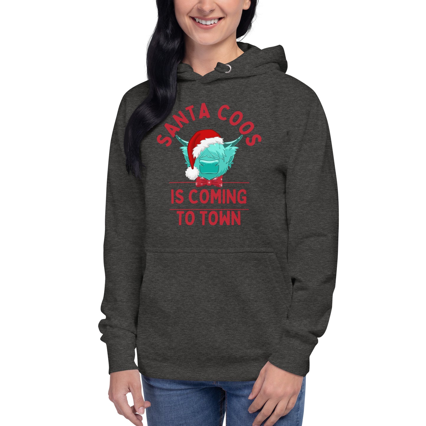 Santa Coos Unisex Hoodie