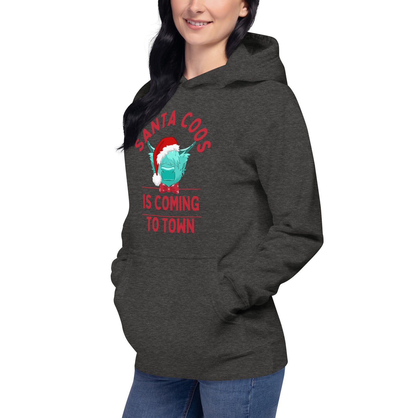 Santa Coos Unisex Hoodie