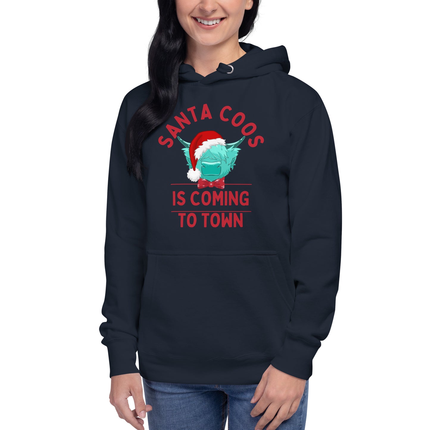 Santa Coos Unisex Hoodie