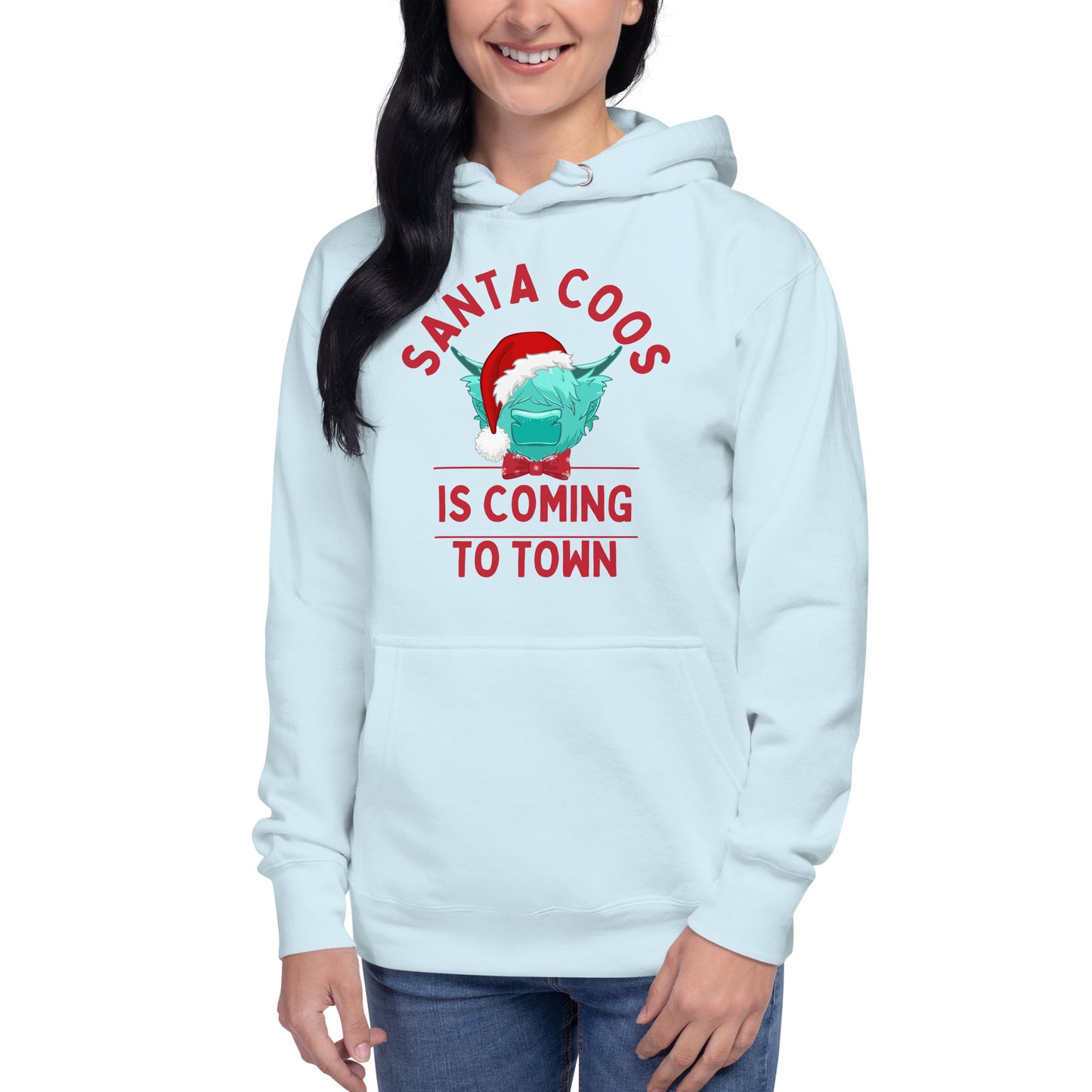 Santa Coos Unisex Hoodie