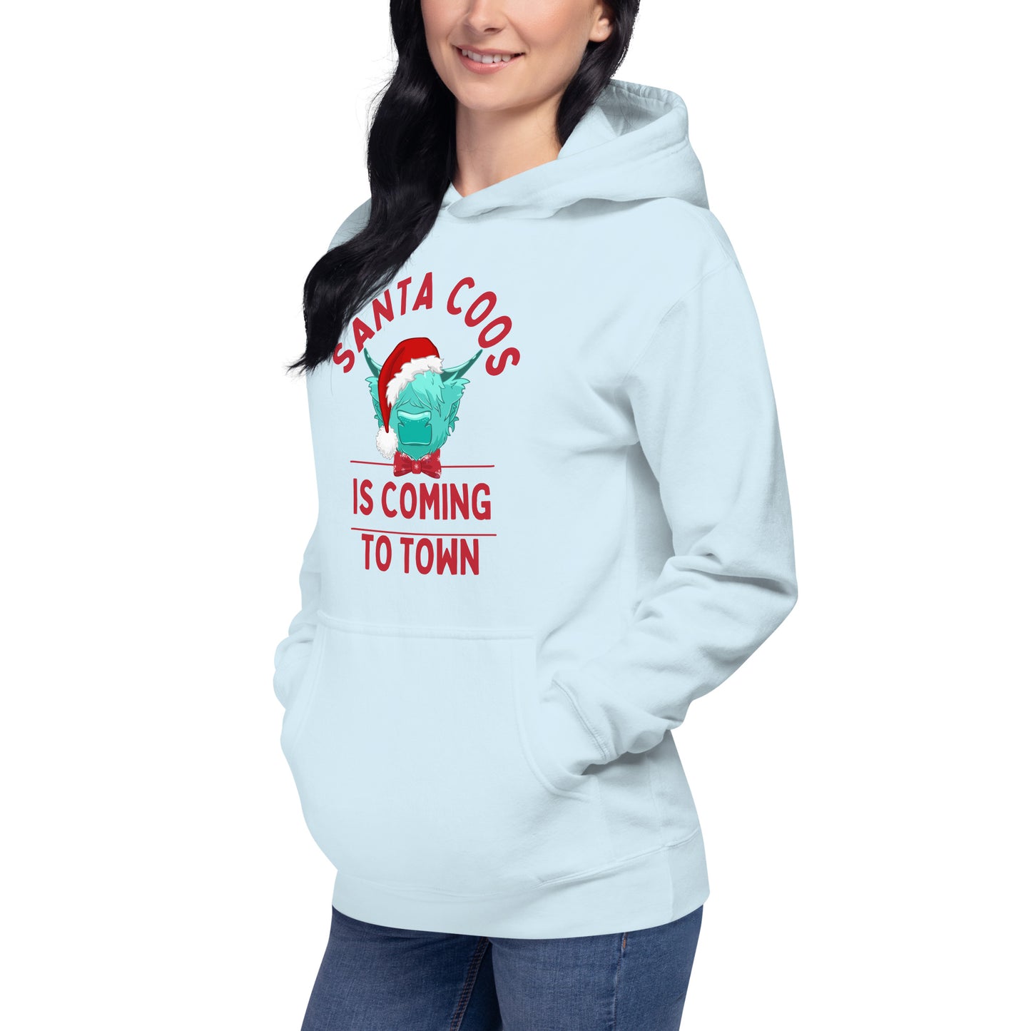 Santa Coos Unisex Hoodie