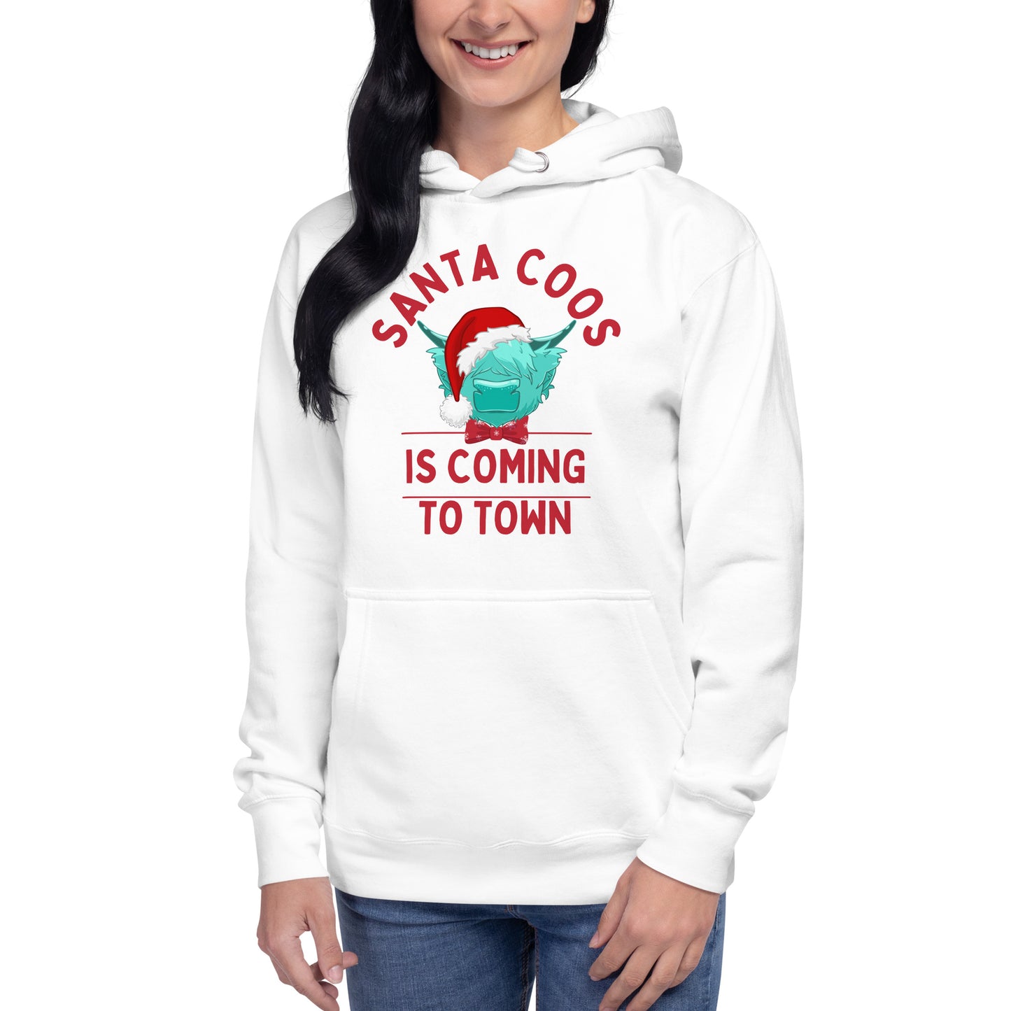 Santa Coos Unisex Hoodie