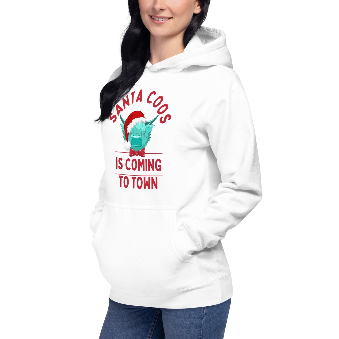 Santa Coos Unisex Hoodie