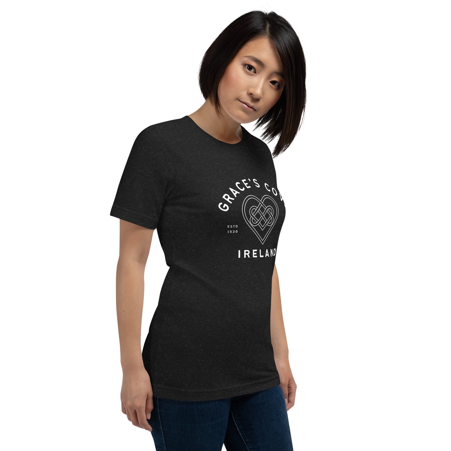 Grace's Cove Heart Unisex t-shirt