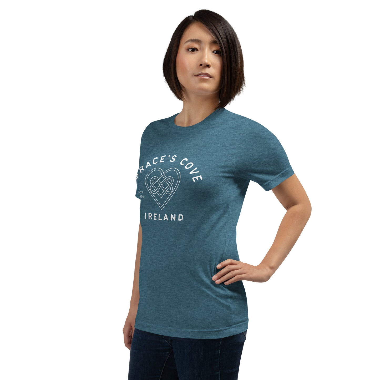 Grace's Cove Heart Unisex t-shirt