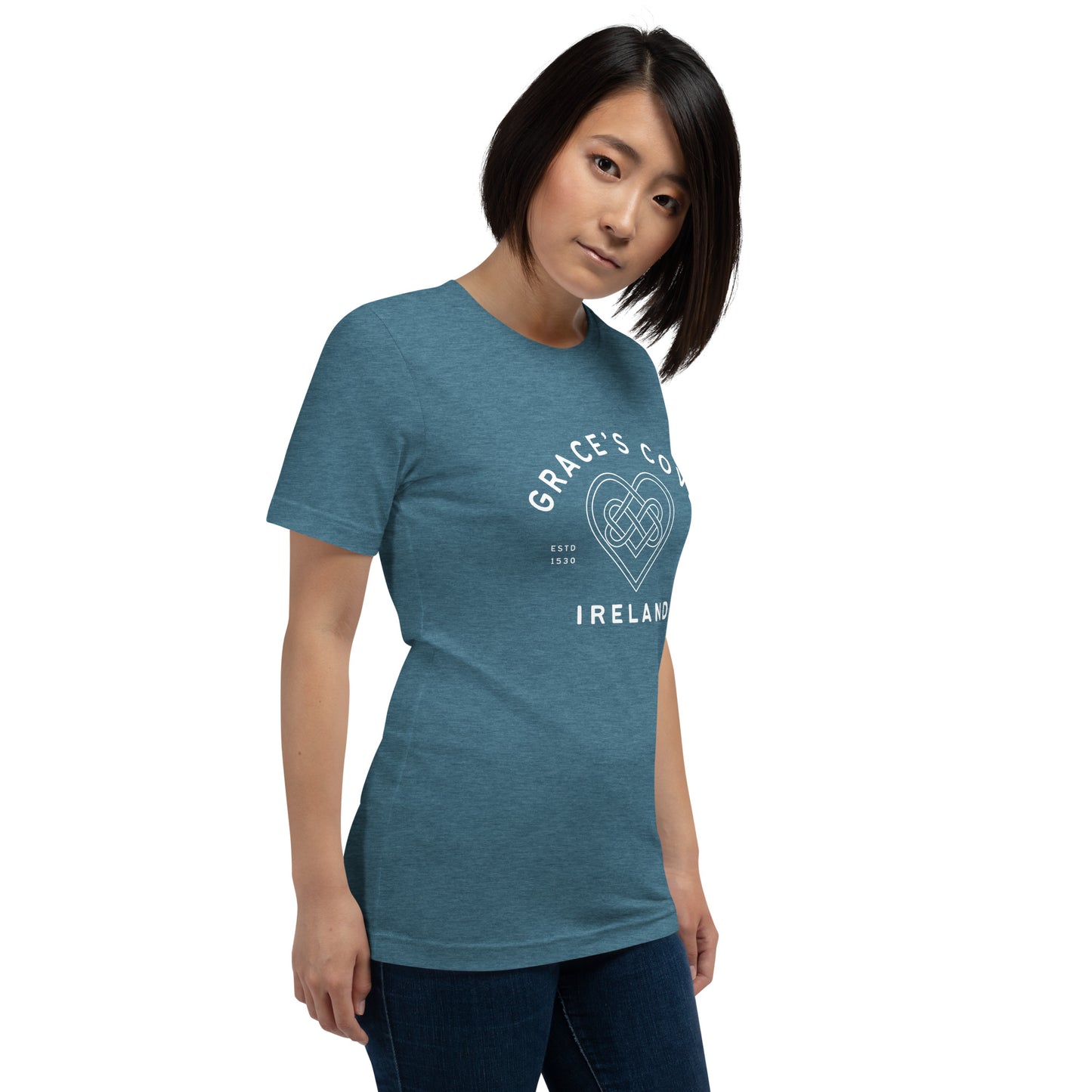 Grace's Cove Heart Unisex t-shirt