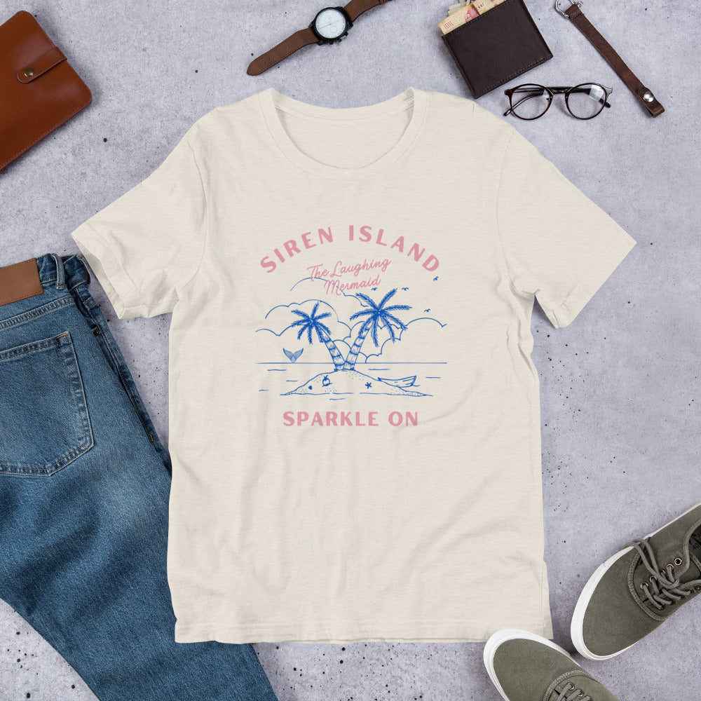 The Laughing Mermaid Unisex t-shirt