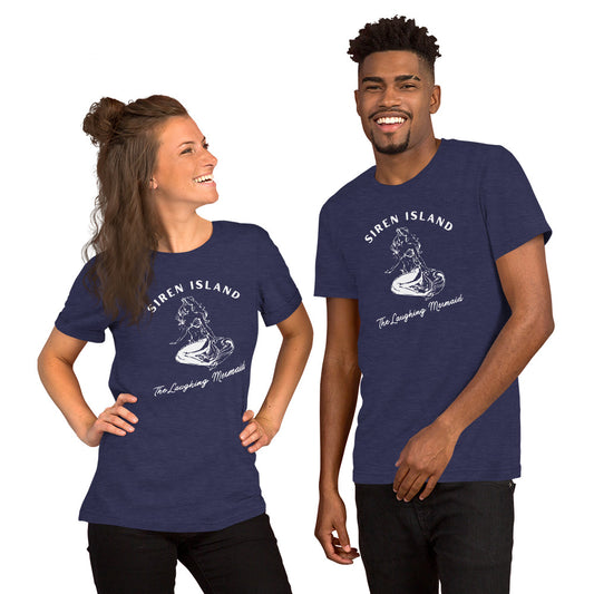 Siren Island Mermaid Unisex t-shirt