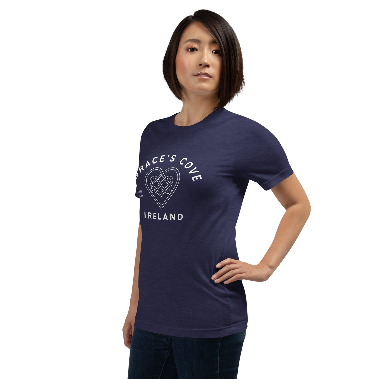 Grace's Cove Heart Unisex t-shirt