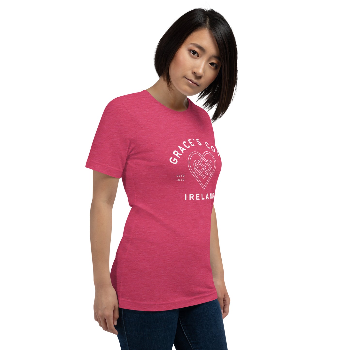 Grace's Cove Heart Unisex t-shirt