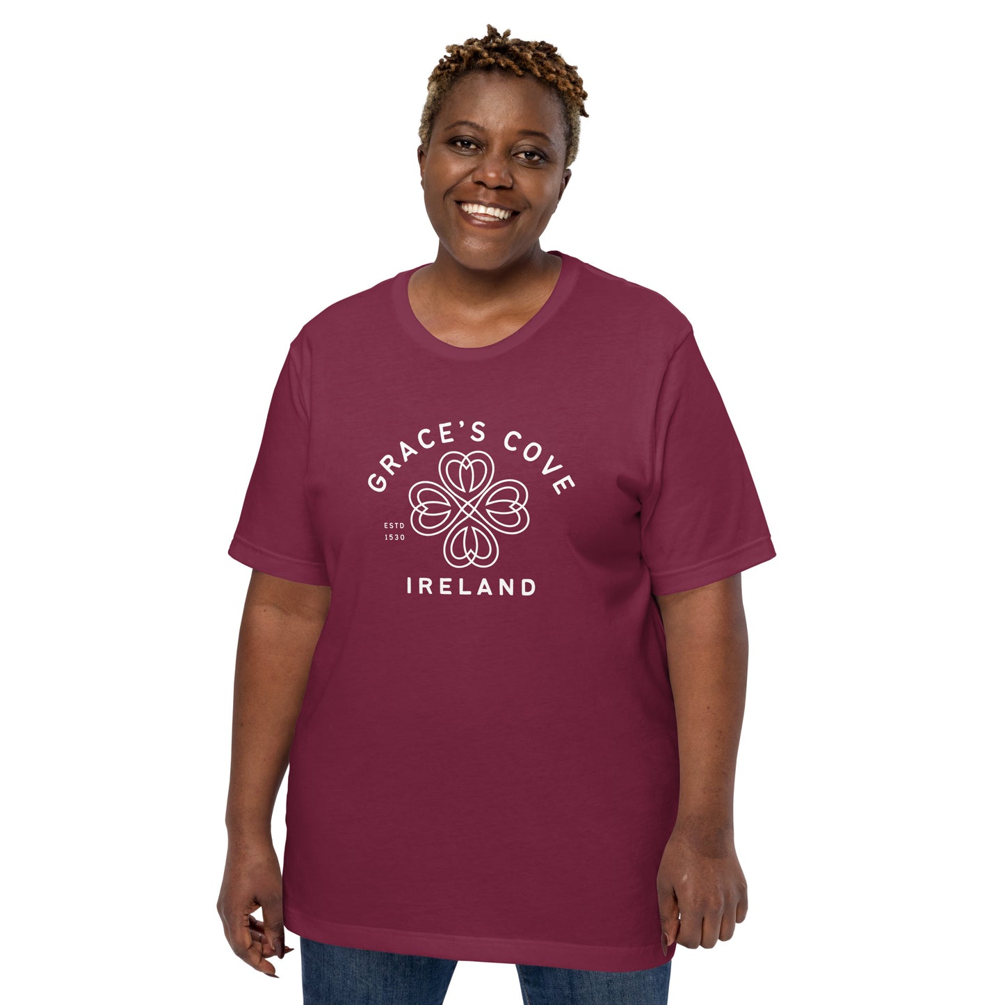 Grace's Cove Shamrock Unisex t-shirt