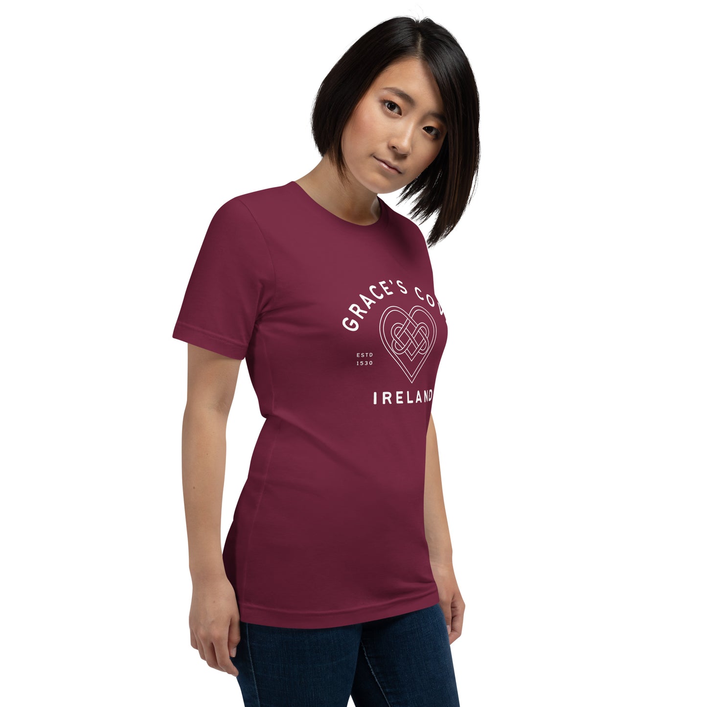 Grace's Cove Heart Unisex t-shirt