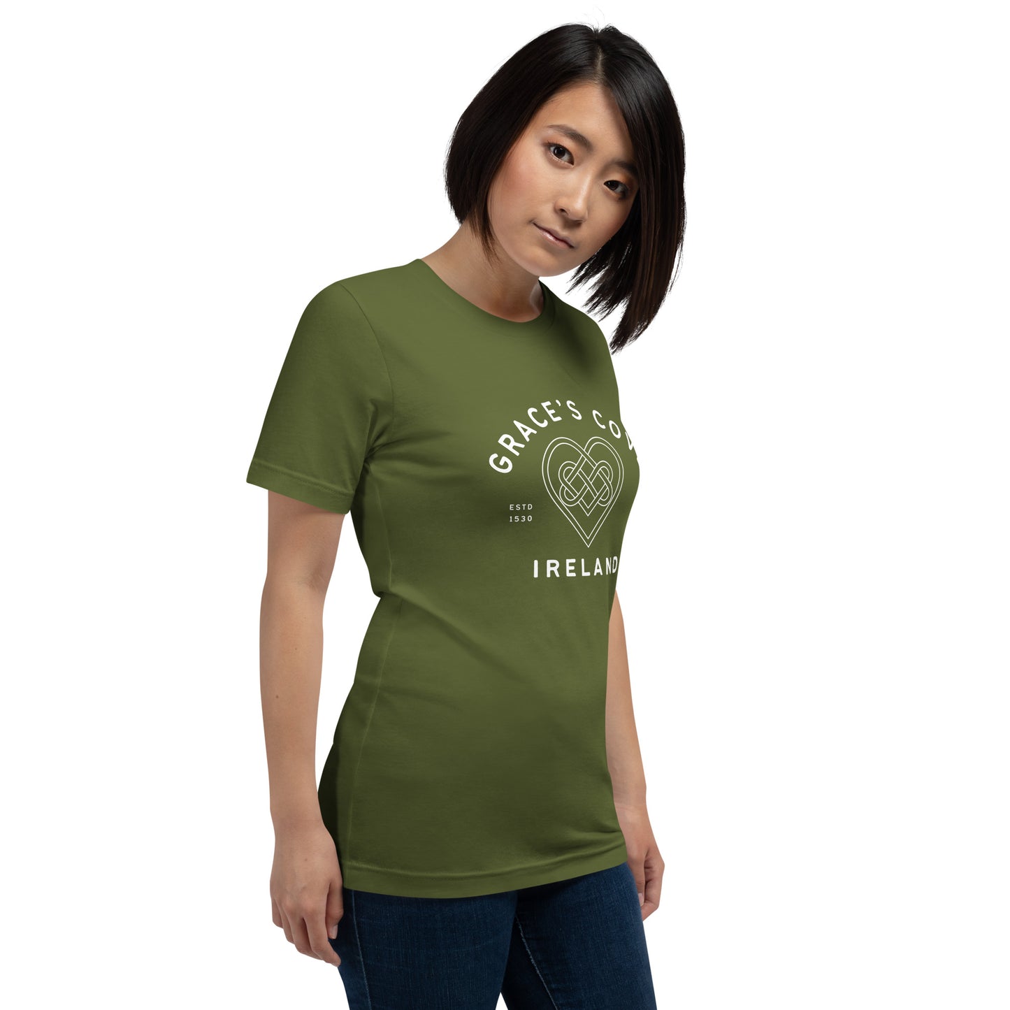 Grace's Cove Heart Unisex t-shirt