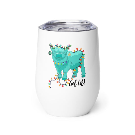 Get Lit Wine tumbler