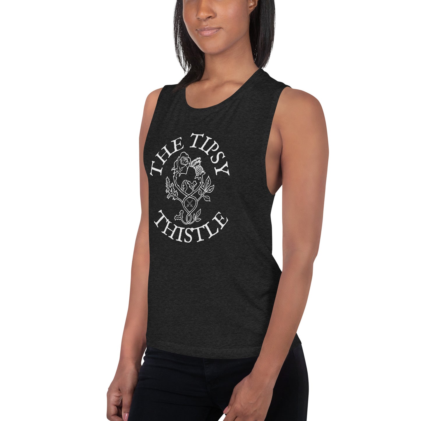 The Tipsy Thistle Ladies’ Muscle Tank