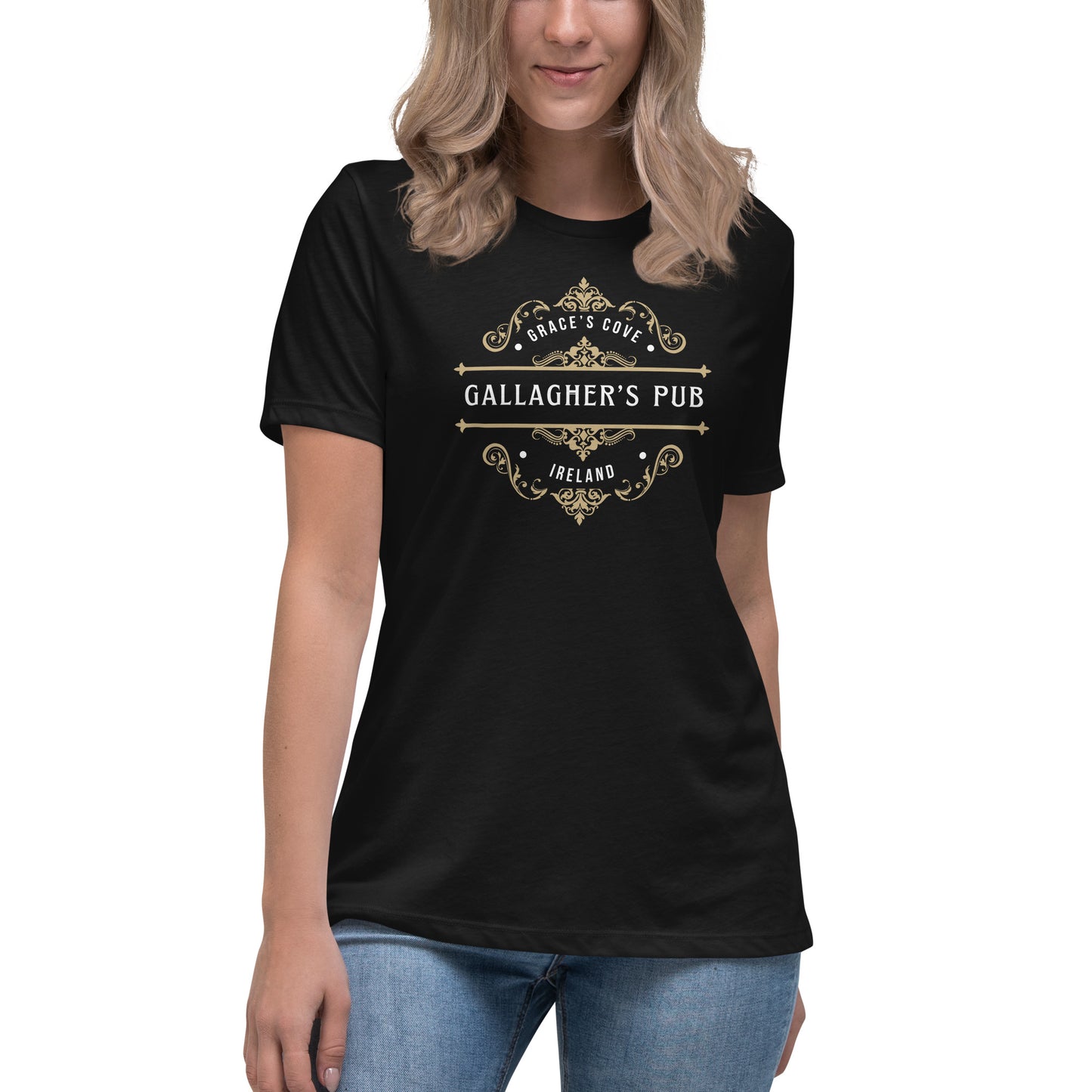 Gallagher's Pub Ornamental Women's Relaxed T-Shirt