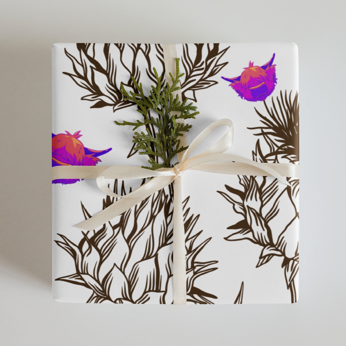 Thistle and Coo Wrapping paper sheets